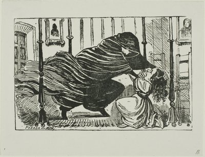 Ilustrace k příběhu od José Guadalupe Posada