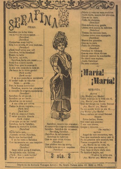 Seraphina od José Guadalupe Posada