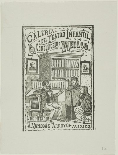 Lékařská ordinace od José Guadalupe Posada