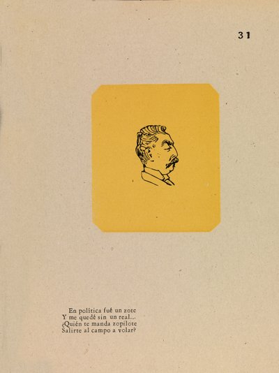 Poctivý politik od José Guadalupe Posada