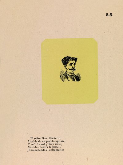Rustikální úředník od José Guadalupe Posada