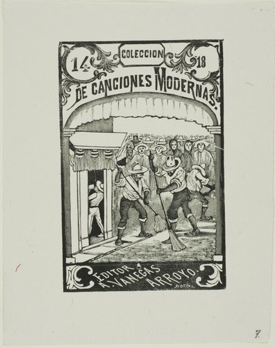 Uklízeči ulic od José Guadalupe Posada