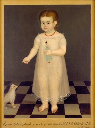 Portrét Manuely Gutiérrez od José María Estrada
