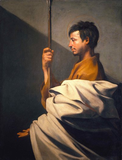 Svatý apoštol Tomáš, c. 1612. od José Ribera de