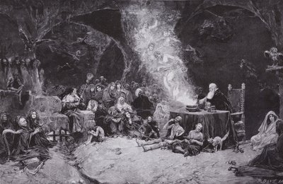 Čarodějnice" Sabbath od Jose Benlliure y Gil