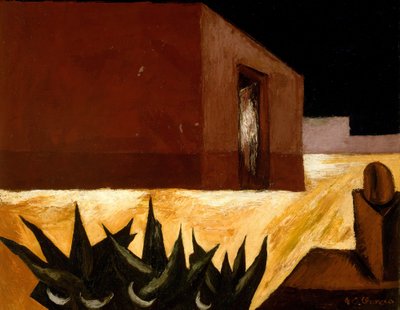 Mexický dům od José Clemente Orozco