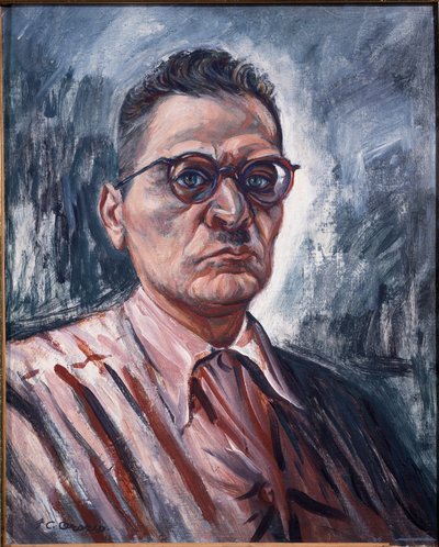 Autoportrét (olej na plátně od José Clemente Orozco