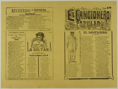 El cancionero popular, num. 17 od José Guadalupe Posada