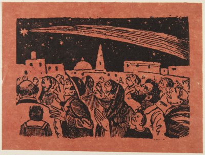 Velká kometa od José Guadalupe Posada