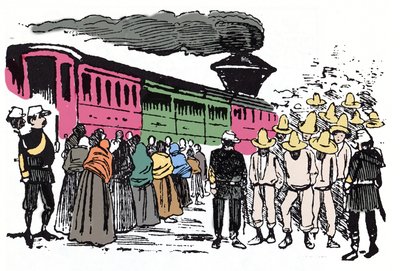 Mexická revoluce (1910-1920): Xylografie od Jose Guadalupe Posada (1852-1913) od José Guadalupe Posada