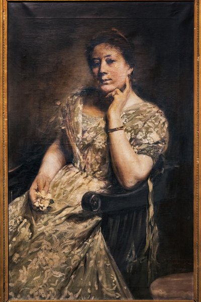 Portrét dámy od Jose Villegas Cordero