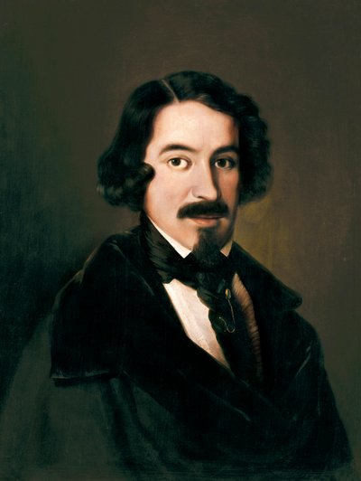 Portrét José de Espronceda (1808-1842) od José de Madrazo