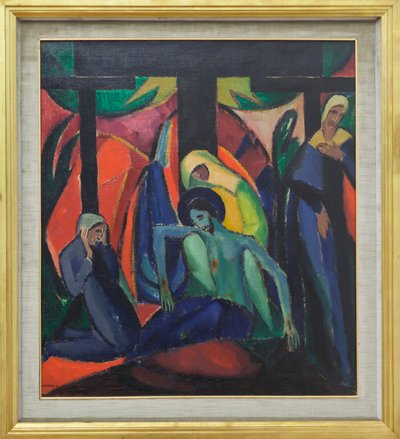 Sestup z kříže (depozice) od Josef Eberz