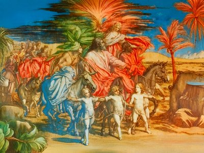 A1_Genesis_22-Abrahamova smlouva od Josef Johann Michel