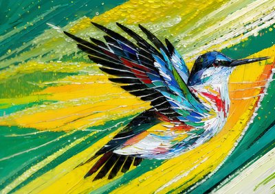 Eläimet: kolibri 1 od Josef Johann Michel