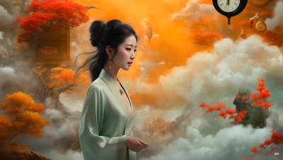 Dreamcore-breathlessly timeless_chinese-01 od Josef Johann Michel