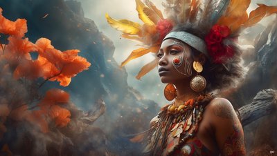 Dreamcore_dreamlike_scene-Aborigines_02 od Josef Johann Michel