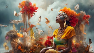 Dreamcore_dreamlike_scene-Aborigines_03 od Josef Johann Michel