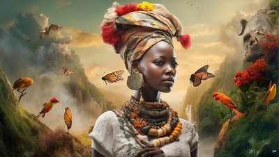 Dreamcore_dreamlike_scene-Africa_01 od Josef Johann Michel