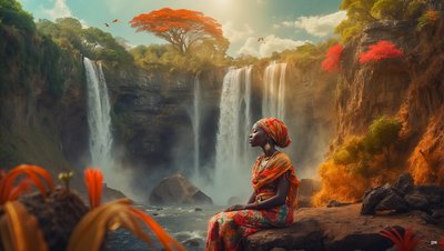 Dreamcore_dreamlike_scene-africa_04 od Josef Johann Michel