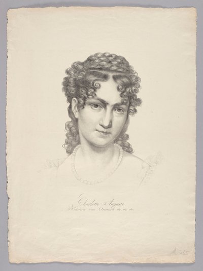 Charlotte Auguste, císařovna rakouská atd. od Josef Kriehuber