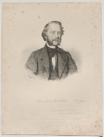Dr. Jos. Unger od Josef Kriehuber