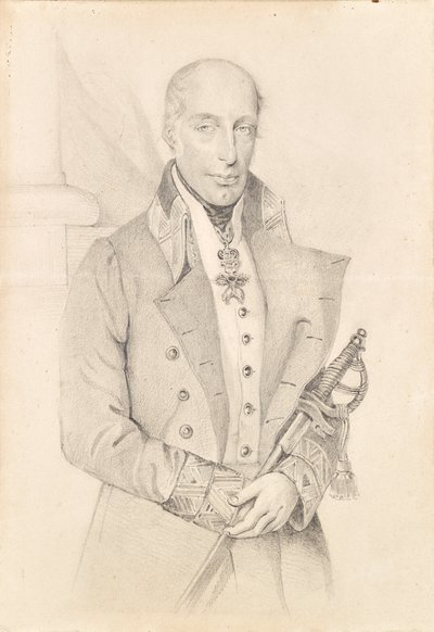 Arcivévoda Rainer Rakouska (1783-1853), místokrál Lombardie-Benátsko od Josef Kriehuber