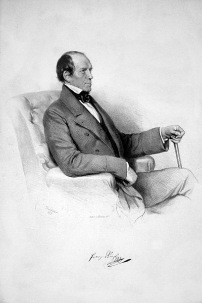 Franz Xaver Riepl Litho od Josef Kriehuber
