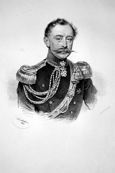 Friedrich Damian Theodor Philipp Schönborn Litografie od Josef Kriehuber