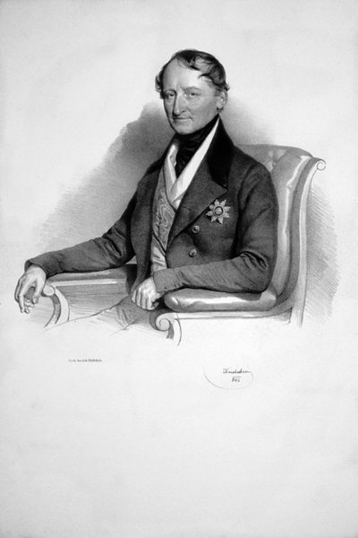 Friedrich Graf Wilczek Litho od Josef Kriehuber