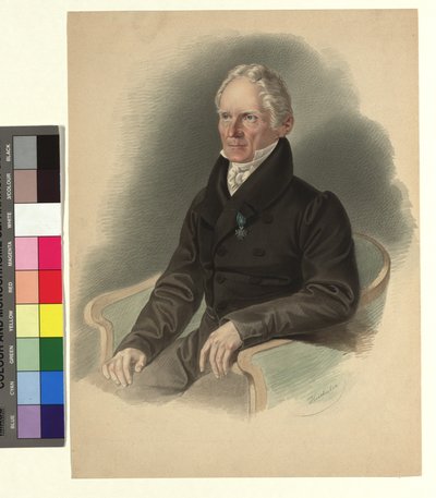 Friedrich Mohs, mineralog od Josef Kriehuber