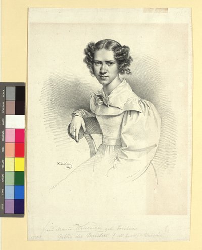 Maria Anna Kriehuber, rozená Forstnerová (nebo Eignerová) od Josef Kriehuber