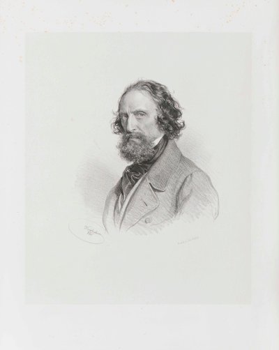 Autoportrét, 1860. od Josef Kriehuber