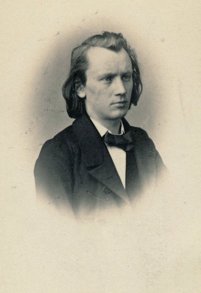 Portrét skladatele Johannese Brahmse 1833-1897, cca 1863. od Josef Löwy