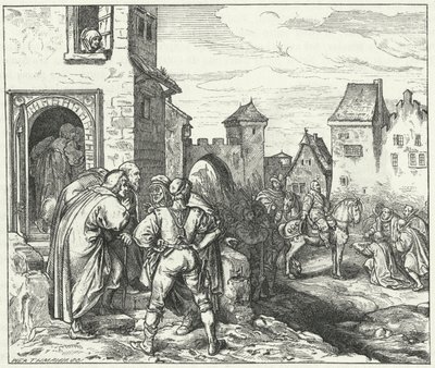Gustav Adolphus ze Švédska vstupuje do Mnichova, 1632 od Josef Mathias Trenkwald