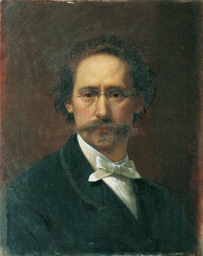 autoportrét od Josef Matthäus Aigner
