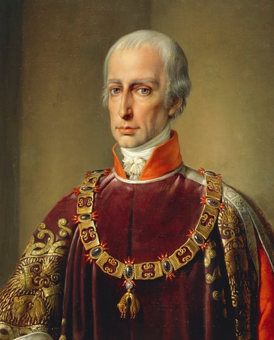 Portrét Františka Josefa Karla Habsbursko-Lotrinského (Florencie od Josef and Mayrhofer Friedrich Kiss