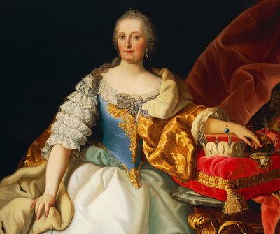 Portrét Marie Terezie Rakouské (Vídeň od Josef and Mayrhofer Friedrich Kiss