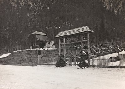 Album "Moje světová válka - vzpomínky na jihozápadní frontu v Korutanech, Itálie, Trentino-Alto Adige) 31.3.1915-12.11. 1918 - Josef Zohles Vídeň ": vojenský hřbitov v Seisse od Josef Zohles
