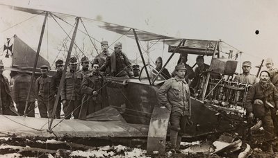 Album "Moje světová válka - vzpomínky na jihozápadní frontu v Korutanech, Itálie, Trentino-Alto Adige) 31.3.1915-12.11. 1918 - Josef Zohles Vídeň ": Rakouští vojáci s mi od Josef Zohles