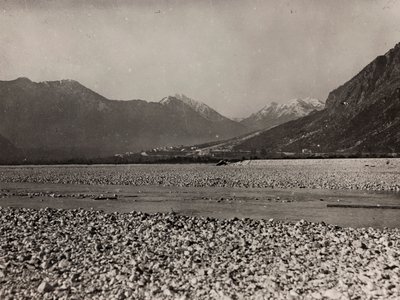 Album "Moje světová válka - vzpomínky na jihozápadní frontu v Korutanech, Itálie, Trentino-Alto Adige) 31.3.1915-12.11. 1918 - Vídeň Josefa Zohleho ": válečná zóna (č/b foto) od Josef Zohles