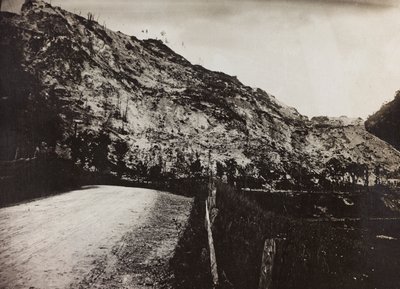Album "Moje světová válka - vzpomínky na jihozápadní frontu v Korutanech, Itálie, Trentino-Alto Adige) 31.3.1915-12.11. 1918 - Vídeň Josefa Zohleho ": Fort Hensel (č/b foto) od Josef Zohles