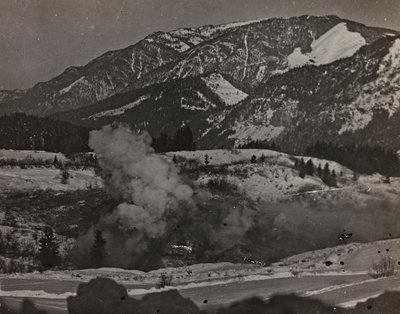 Album "Moje světová válka - vzpomínky na jihozápadní frontu v Korutanech, Itálie, Trentino-Alto Adige) 31.3.1915-12.11. 1918 - Vídeň Josefa Zohleho ": válečná zóna (č/b foto) od Josef Zohles