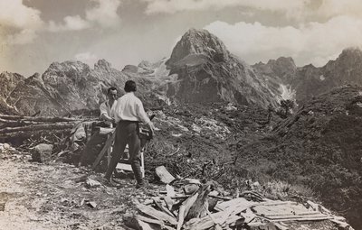 Album Meine weltkriegs - Erinnerungen jihozápadní fronta (Korutany, Itálie, Jižní Tyrolsko) (Moje světová válka - vzpomínky na jihozápadní frontu v Korutanech, Itálie, Trentino Alto Adige) 31 III 1915 od Josef Zohles