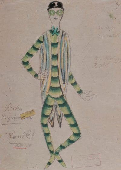 Janáček, chytrá liška / figurka od Josef Čapek