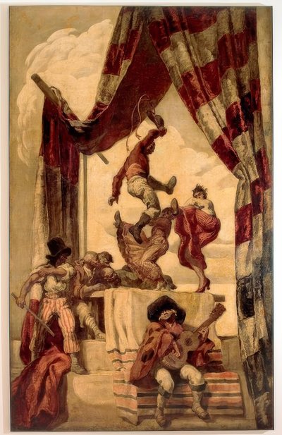 Cervantes, Don Quijote, Hochzeit des Camacho / J.M.Sert od Josep Maria Sert