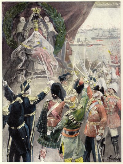 Postava královny Viktorie: Supremacy (barva lito) od Joseph (after) Finnemore