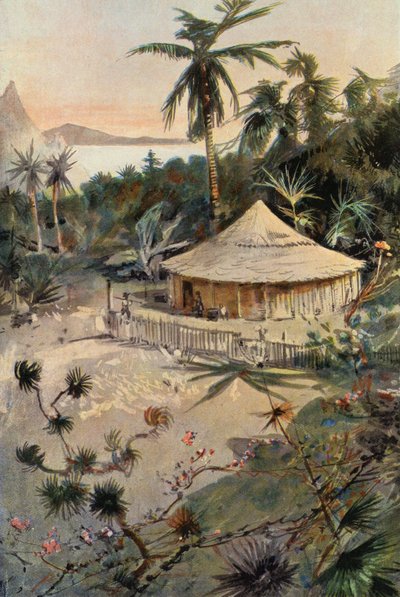 Robinson Crusoe: Stan Willa Atkinse (barva lito) od Joseph (after) Finnemore