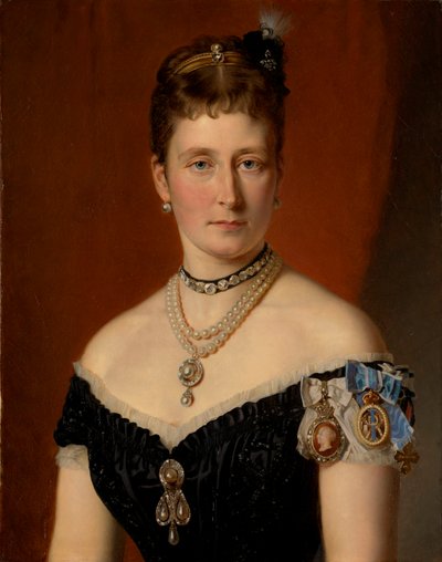 Princezna Alice Spojeného království 1843-1878, velkovévodkyně z Hesenska a po Rýnu, 1879. od Joseph Adam Hartmann