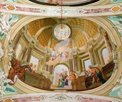 Prezentace v chrámu od Joseph Adam von Mölk
